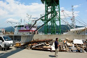 バルブのスタッフ全員で東北へ炊き出し