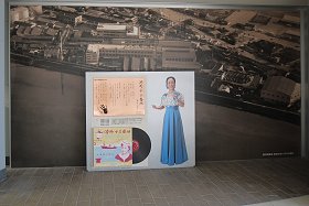 港町十三番地歌碑 京急大師線 港町駅