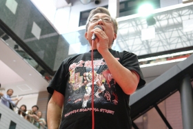 大日本プロレス(BJW)の商店街プロレス in プララ杉田