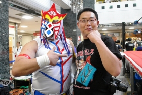 大日本プロレス(BJW)の商店街プロレス in プララ杉田