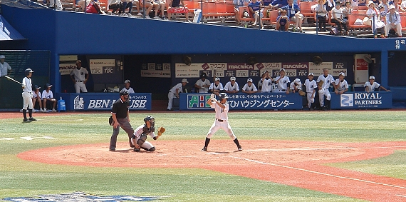 浜中野球部 全国大会1回戦