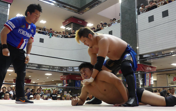 商店街プロレス2017プララ杉田大会(大日本プロレスBJW)