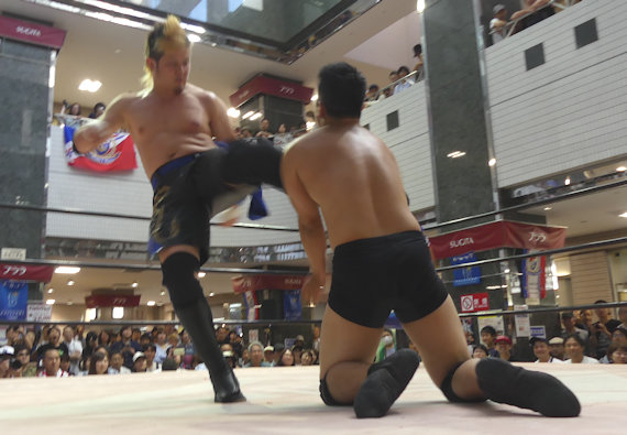 商店街プロレス2017プララ杉田大会(大日本プロレスBJW)