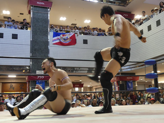 商店街プロレス2017プララ杉田大会(大日本プロレスBJW)