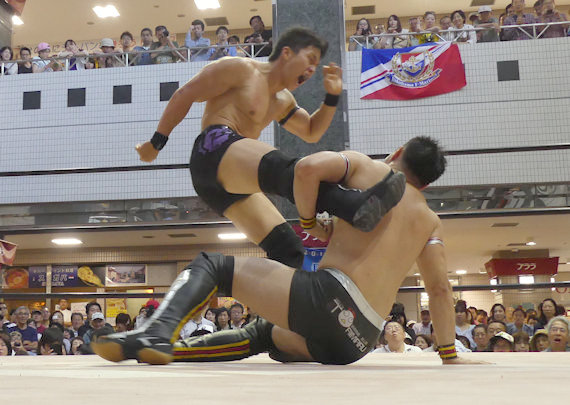 商店街プロレス2017プララ杉田大会(大日本プロレスBJW)