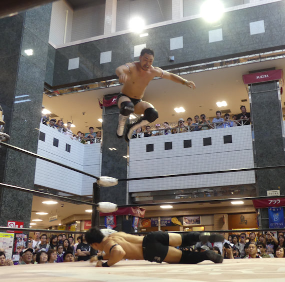 商店街プロレス2017プララ杉田大会(大日本プロレスBJW)