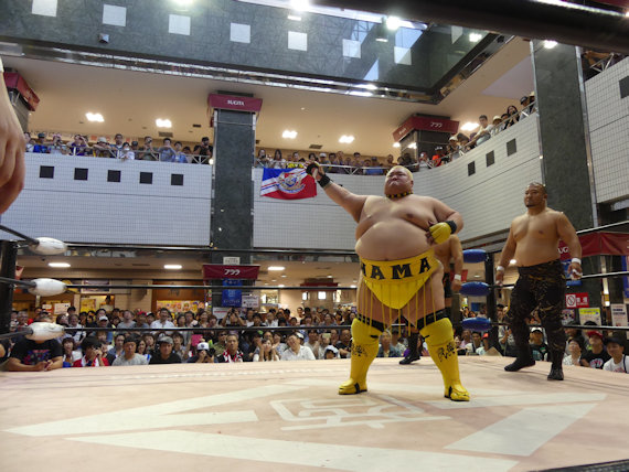 商店街プロレス2017プララ杉田大会(大日本プロレスBJW)