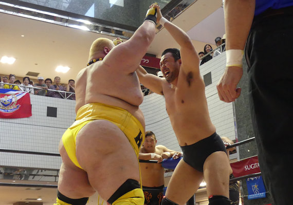 商店街プロレス2017プララ杉田大会(大日本プロレスBJW)