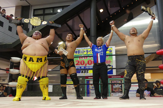 商店街プロレス2017プララ杉田大会(大日本プロレスBJW)