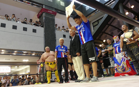 商店街プロレス2017プララ杉田大会(大日本プロレスBJW)