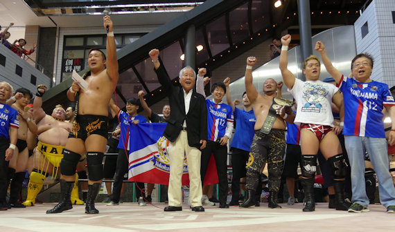 商店街プロレス2017プララ杉田大会(大日本プロレスBJW)
