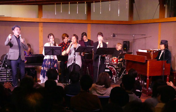 CROSS STREETでミッキー吉野さんとヨコハマ・ハイカラナイト・オールスターズ