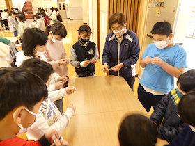 杉田小学校のシトラスリボン