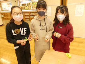 杉田小学校のシトラスリボン