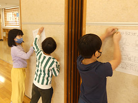 杉田小学校のシトラスリボン