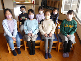 杉田小学校のシトラスリボン